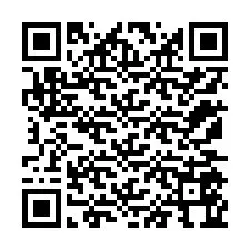 QR код за телефонен номер +12175564891