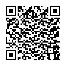 Codice QR per il numero di telefono +12175564896