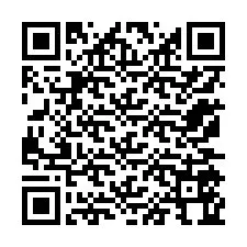 Código QR para número de teléfono +12175564897