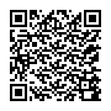 QR код за телефонен номер +12175580028