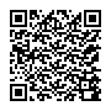 QR код за телефонен номер +12175580034