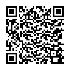 QR Code สำหรับหมายเลขโทรศัพท์ +12175580036