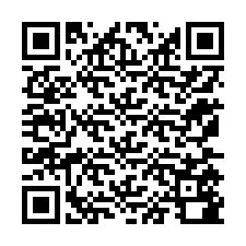 QR-код для номера телефона +12175580122