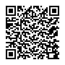 QR код за телефонен номер +12175580217