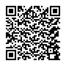 電話番号のQRコード +12175580373
