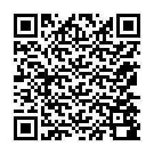 QR kód a telefonszámhoz +12175580376