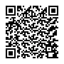 QR-koodi puhelinnumerolle +12175580550