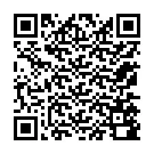 QR код за телефонен номер +12175580557