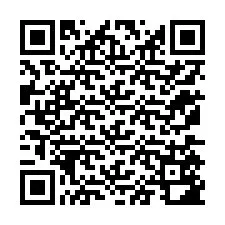 QR код за телефонен номер +12175582212