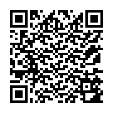 Código QR para número de teléfono +12175582401