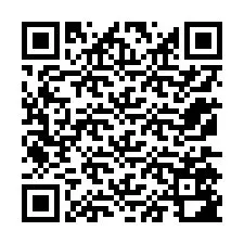 QR-koodi puhelinnumerolle +12175582947