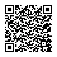 QR-code voor telefoonnummer +12175585443