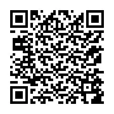 Código QR para número de teléfono +12175586242