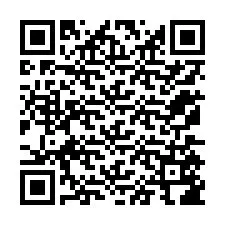 Código QR para número de teléfono +12175586253