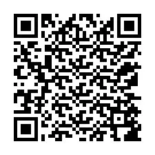Codice QR per il numero di telefono +12175586298
