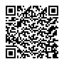 Kode QR untuk nomor Telepon +12175588055