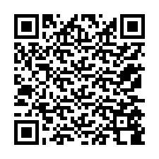 QR-koodi puhelinnumerolle +12175588193