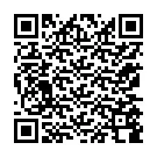 Código QR para número de teléfono +12175588196