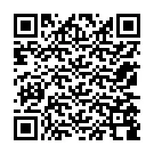 QR-koodi puhelinnumerolle +12175588197