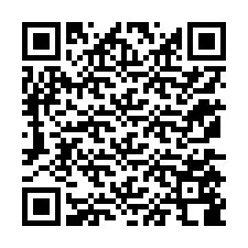 QR Code สำหรับหมายเลขโทรศัพท์ +12175588342