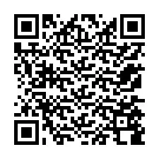 Kode QR untuk nomor Telepon +12175588347