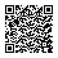 QR код за телефонен номер +12175588350