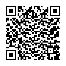 QR kód a telefonszámhoz +12175589417