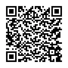 QR код за телефонен номер +12175589422