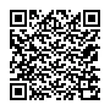 Código QR para número de teléfono +12175770257