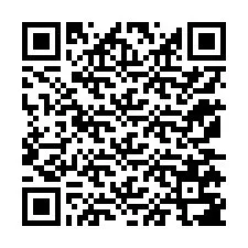 QR Code สำหรับหมายเลขโทรศัพท์ +12175787592