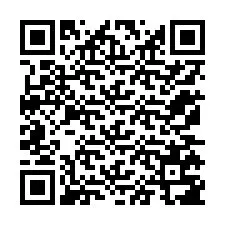 QR-код для номера телефона +12175787593