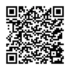 QR код за телефонен номер +12175823744