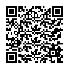 Código QR para número de telefone +12175849514