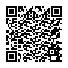 QR kód a telefonszámhoz +12175880753