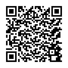 QR-koodi puhelinnumerolle +12175880755