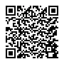 QR kód a telefonszámhoz +12175880756