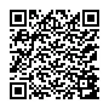 Código QR para número de teléfono +12175883954