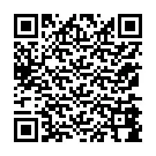 Kode QR untuk nomor Telepon +12175884816