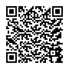 QR Code สำหรับหมายเลขโทรศัพท์ +12175884818