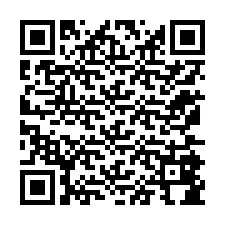 Código QR para número de teléfono +12175884826