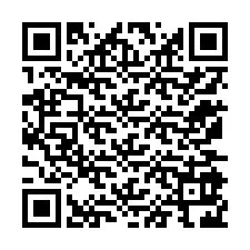 Codice QR per il numero di telefono +12175926896