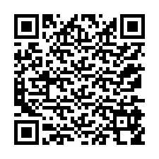 Codice QR per il numero di telefono +12175958448