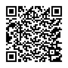 QR код за телефонен номер +12176003476