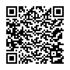 QR Code สำหรับหมายเลขโทรศัพท์ +12176003735