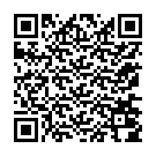 QR kód a telefonszámhoz +12176004716