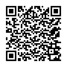 QR Code สำหรับหมายเลขโทรศัพท์ +12176022097