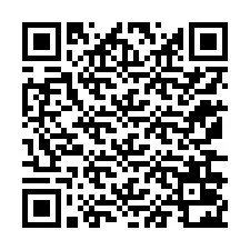 QR код за телефонен номер +12176022592