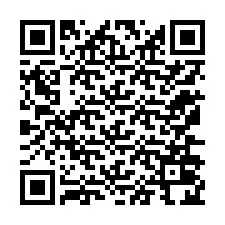 QR-Code für Telefonnummer +12176024976