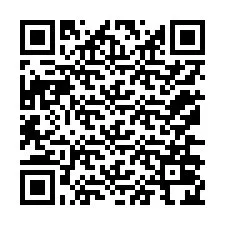 QR-Code für Telefonnummer +12176024979