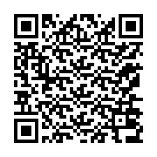 QR код за телефонен номер +12176036872